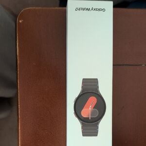 Samsung Galaxy Watch with Black and Blue Accents